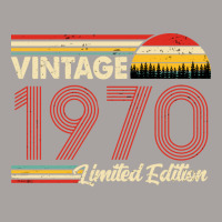 Vintage 1970 Birthday  Limited Edition 1970 Birthd Racerback Tank | Artistshot