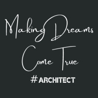 Architect Architectural Dream Girl Women's Triblend Scoop T-shirt | Artistshot