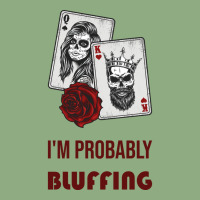 Im Probably Bluffing Humor Crew Socks | Artistshot