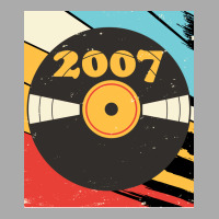 Vintage Retro 2007 Birthday  Vinyl Music Love T-shirt | Artistshot