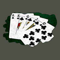 Poker Hands Royal Flush Clubs Fleece Short | Artistshot