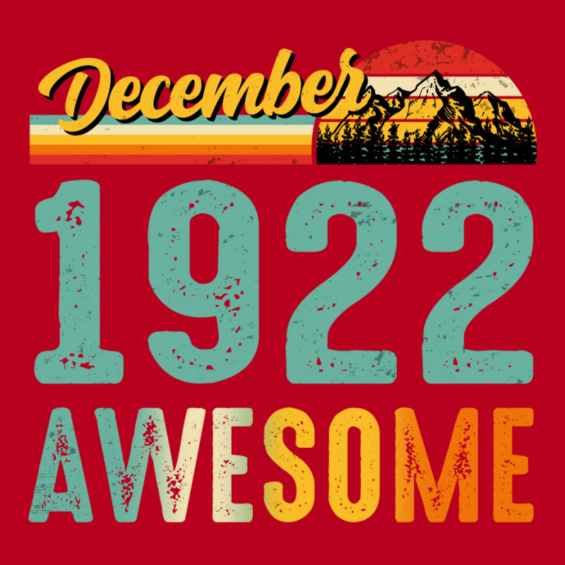 December 1922 Birthday Gift  Vintage December 1922 Classic T-shirt by oskenmullerw | Artistshot