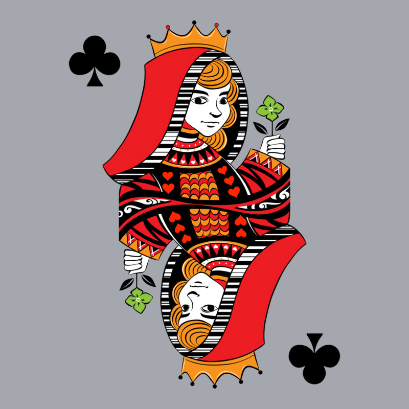 Poker Kartenspiel Skat Pokerabend Dame Queen Karo Long Sleeve Shirts | Artistshot