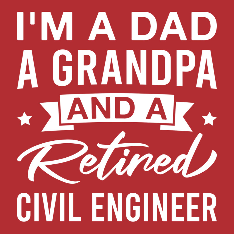 Im A Dad A Grandpa And A Retired Civil Engineer Re Ladies Fitted T-Shirt by hodasimryam | Artistshot