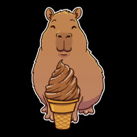 Capybara Chocolate Ice Cream Cone Summer Legging | Artistshot