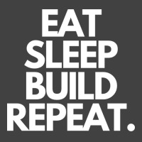 Eat Sleep Build Repeat Hippie Retro Vintage T-shirt | Artistshot