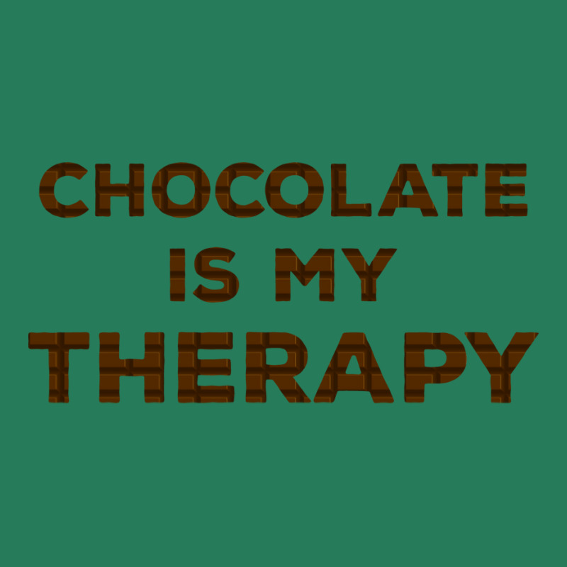 Chocolate Is My Therapy Red T-Shirt by leixochairih | Artistshot