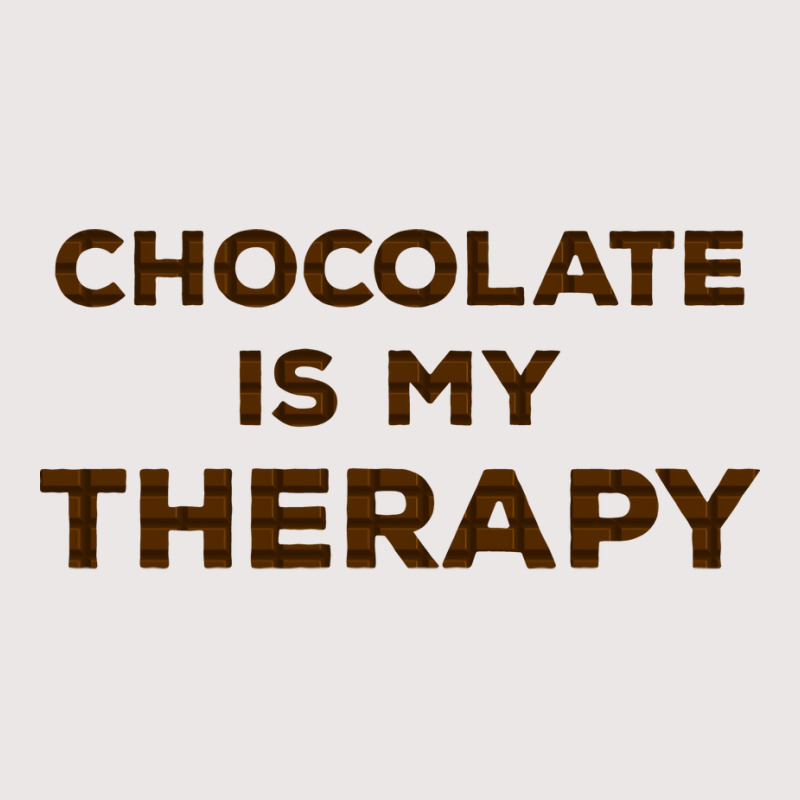 Chocolate Is My Therapy Red Pocket T-Shirt by leixochairih | Artistshot