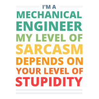 Im A Mechanical Engineer My Level Of Sarcasm Depen Crop Top | Artistshot