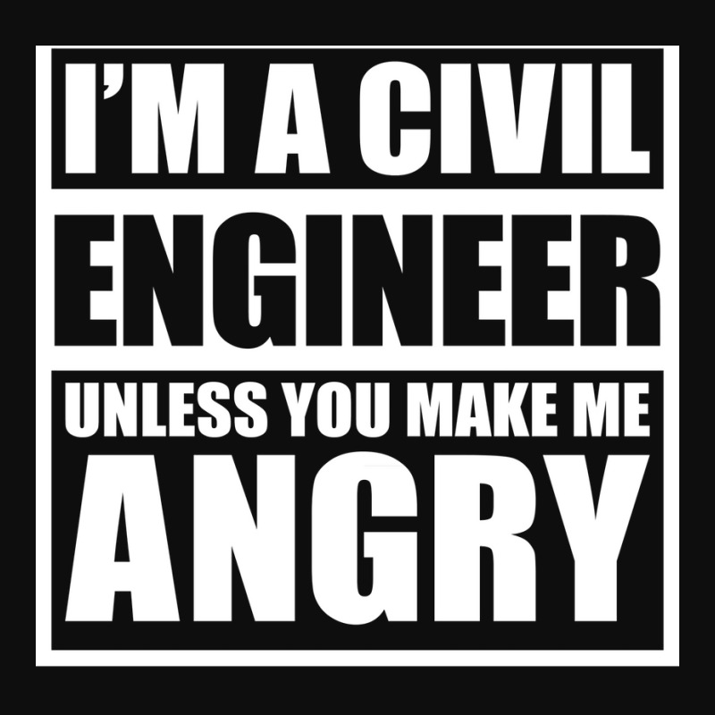 Im A Civil Engineer Unless You Make Me Angry Funny Crop Top by umutoyasrat6 | Artistshot