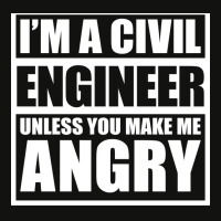 Im A Civil Engineer Unless You Make Me Angry Funny Scorecard Crop Tee | Artistshot