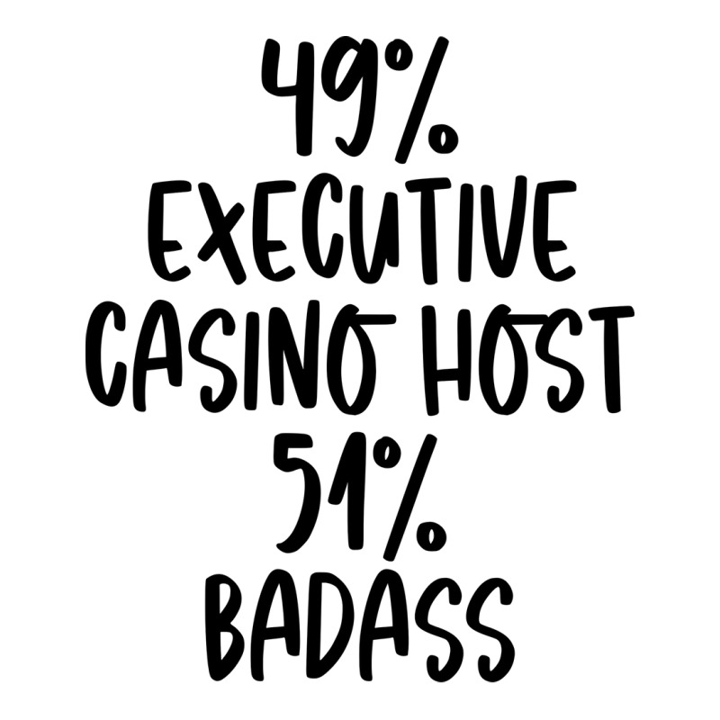 Executive Casino Host 51 Badass Design V-neck Tee | Artistshot