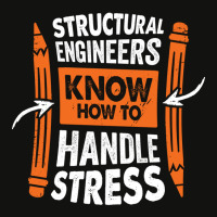 Structural Engineers Know How To Handle Stress Tra Scorecard Crop Tee | Artistshot