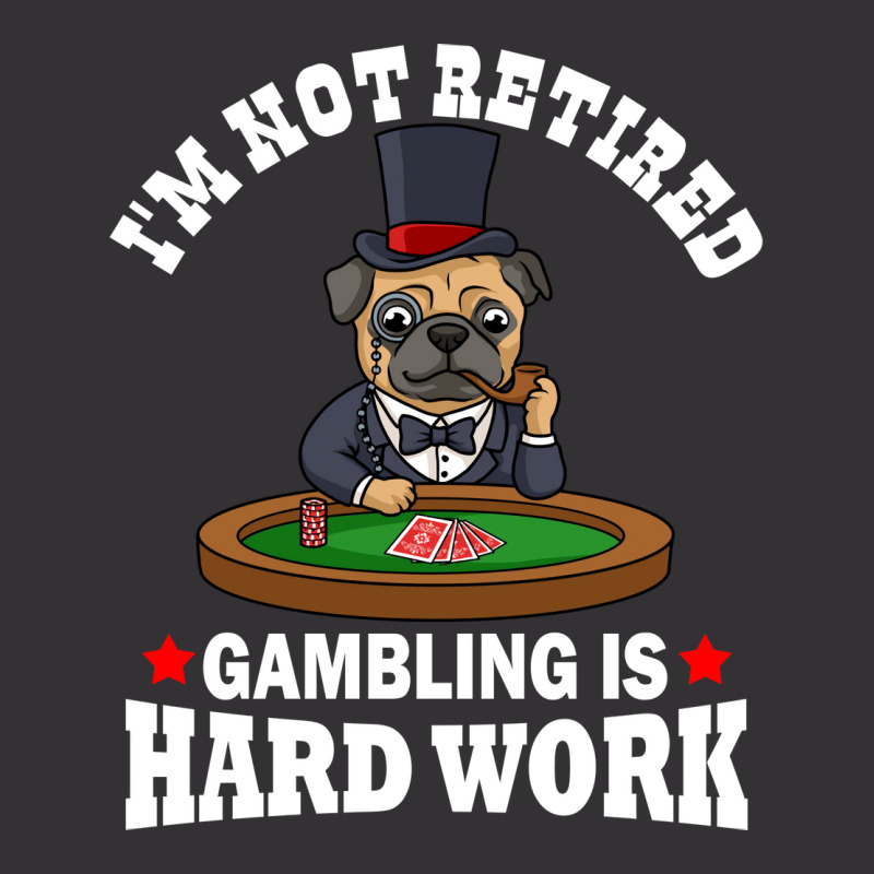 Gambling Is Hard Work Funny Casino Gift Boy Vintage Short | Artistshot