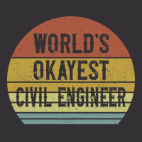 Worlds Okayest Civil Engineer Retro Vintage Hoodie | Artistshot