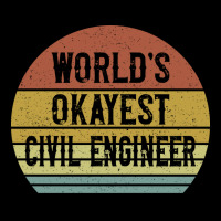 Worlds Okayest Civil Engineer Retro Lightweight Hoodie | Artistshot