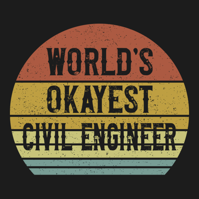 Worlds Okayest Civil Engineer Retro Hoodie & Jogger set by montsijenssyo | Artistshot