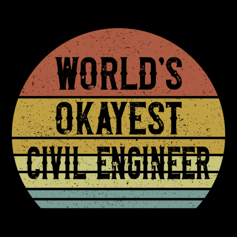 Worlds Okayest Civil Engineer Retro Fleece Short by montsijenssyo | Artistshot