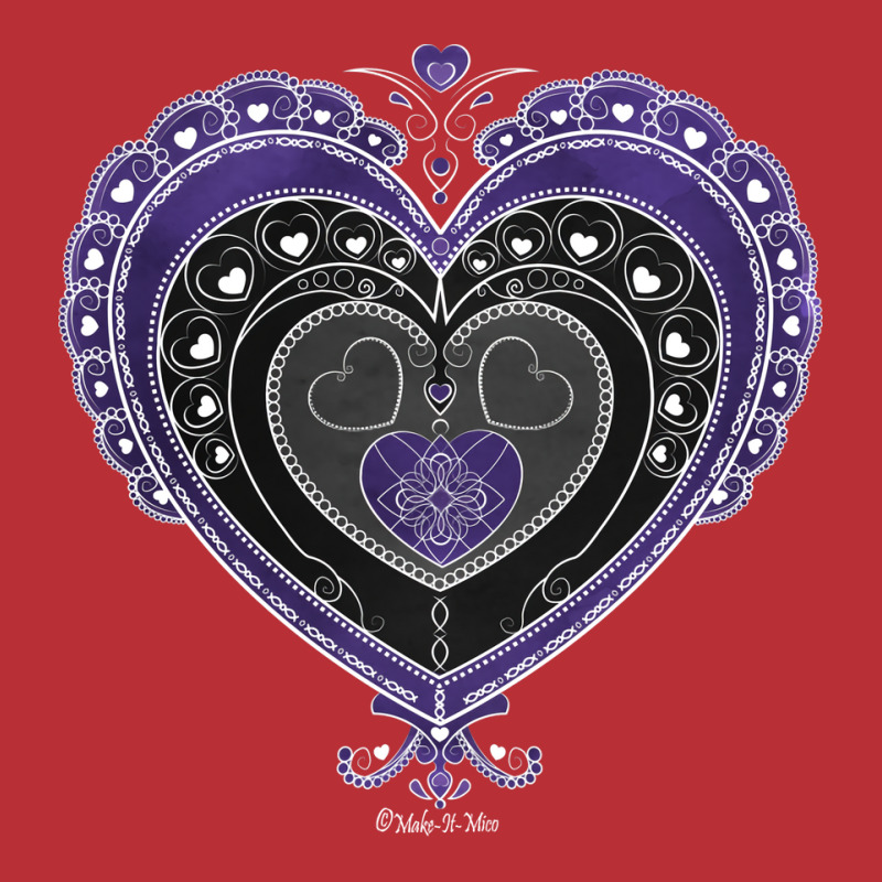 Delicate Ace Of Hearts Girl T-shirt | Artistshot