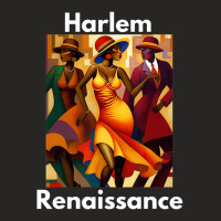 Harlem Renaissance 1920s Black History Month Abstr Ladies Fitted T-shirt | Artistshot