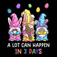 Gnome Easter Christian A Lot Can Happen In 3 Days Zipper Hoodie | Artistshot