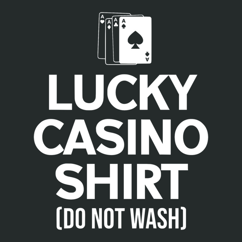 Funny Lucky Casino  For Gamblers Roulette Blackjac Women's Triblend Scoop T-shirt by ulviamamoens | Artistshot