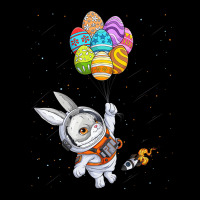 Happy Easter Day Bunny Egg Astronaut Space Boys Gi V-neck Tee | Artistshot