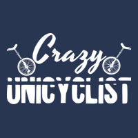 Crazy Unicyclist Joke Unicycling Love Men Denim Jacket | Artistshot