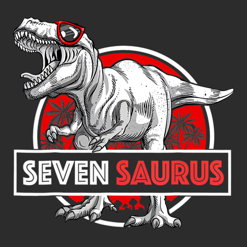 I Am Seven Saurus 7 Yrs Old T Rex For Boys 7th Bir Exclusive T-shirt | Artistshot