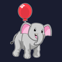 Elephant With Balloon Music Women's V-neck T-shirt | Artistshot