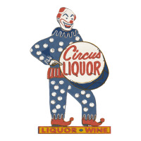 Circus Liquor Halftone Clown Sign Summer Women's Pajamas Set | Artistshot