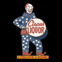 Circus Liquor Halftone Clown Sign Summer Women's V-neck T-shirt | Artistshot