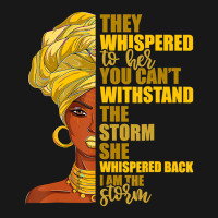 I Am The Storm Women's Tshirt Juneteenth Black His Flannel Shirt | Artistshot