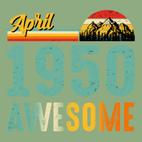 April 1950 Birthday Gift  Vintage April 1950 Aweso Graphic T-shirt | Artistshot