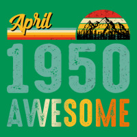 April 1950 Birthday Gift  Vintage April 1950 Aweso Classic T-shirt | Artistshot