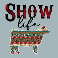 Show Life Livestock Heifer Cow Serape Cheetah Pull Unisex Sherpa-lined Denim Jacket | Artistshot