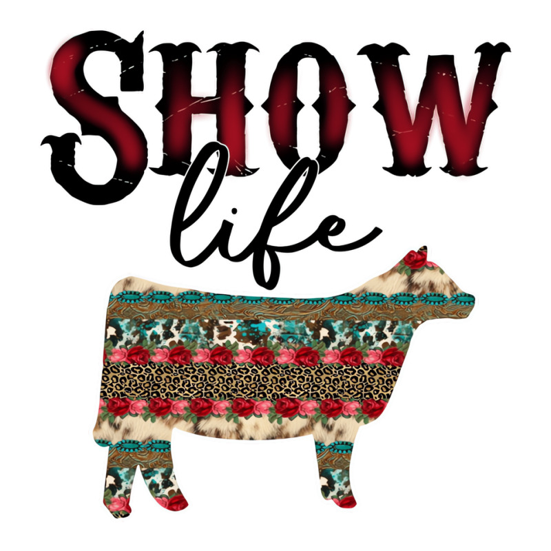 Show Life Livestock Heifer Cow Serape Cheetah Pull Men's T-shirt Pajama Set by likensjaymie | Artistshot