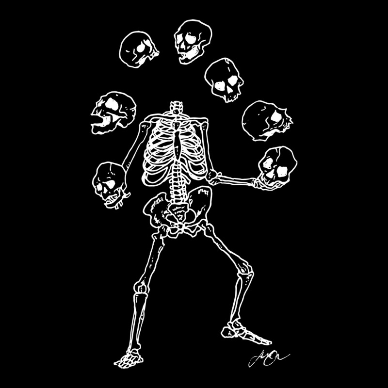 Skull Juggling Skeleton Funny V-neck Tee | Artistshot