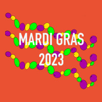 Mardi Gras Beads Stars Ladies Fitted T-shirt | Artistshot