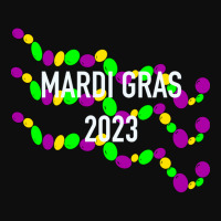 Mardi Gras Beads Stars Crop Top | Artistshot