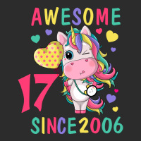 Cute Unicorn Awesome 17th Birthday Since 2006 Cute Exclusive T-shirt | Artistshot