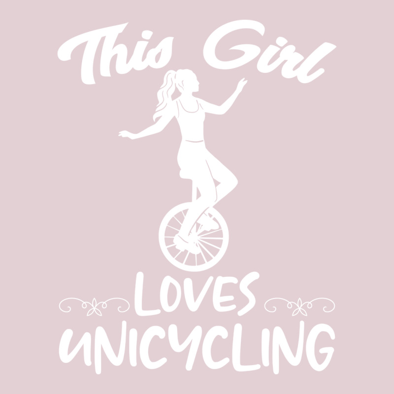 This Girl Loves Unicycling Monocycle Unicycler Uni Ladies Fitted T-Shirt by ulfvinoronost | Artistshot