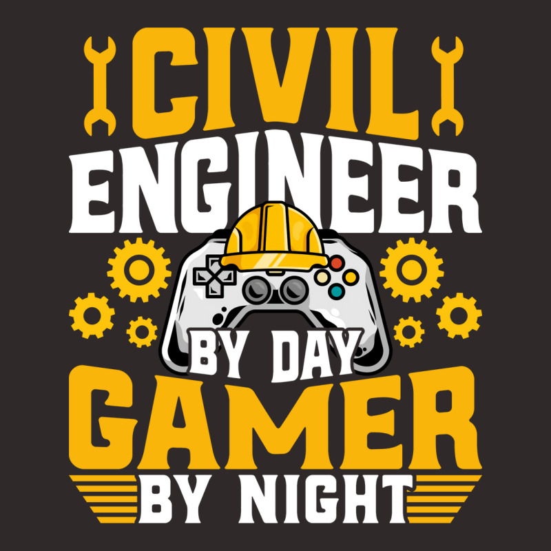 Civil Engineer Gamer Funny Video Game Lover Civil Racerback Tank by izetecabangp | Artistshot