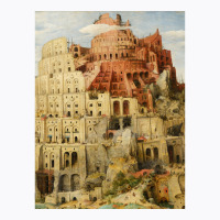 Pieter Bruegel Tower Of Babel T-shirt | Artistshot