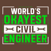 Funny Civil Engineering World Okayest Civil Engine T-shirt | Artistshot