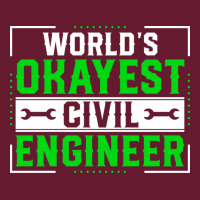 Funny Civil Engineering World Okayest Civil Engine Classic T-shirt | Artistshot