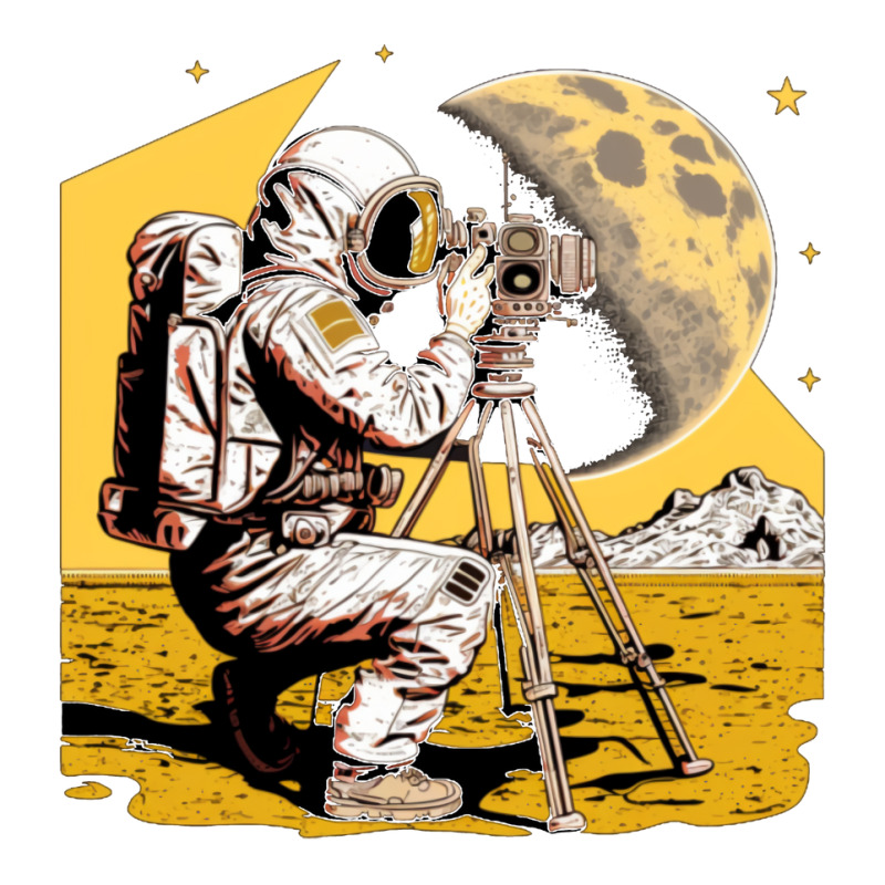 Astronaut Surveyor And Civil Engineering Retro Crop Top by quinneahsm1 | Artistshot