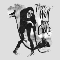 There Wolf There Castle V-neck Tee | Artistshot