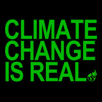 Climate Change Is Real Green Quote Men's Long Sleeve Pajama Set | Artistshot