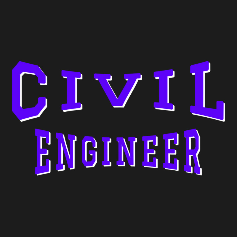 Civil Engineer In Purple Color Text 70s Hoodie & Jogger set by zemkamajoor1 | Artistshot